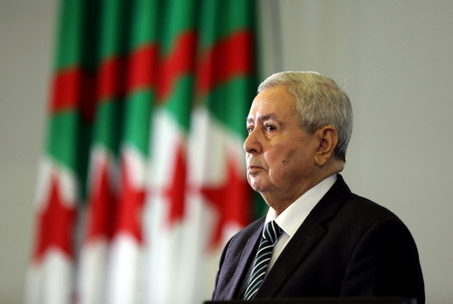 압델카데르 벤살라 상원의장. EPA 연합뉴스